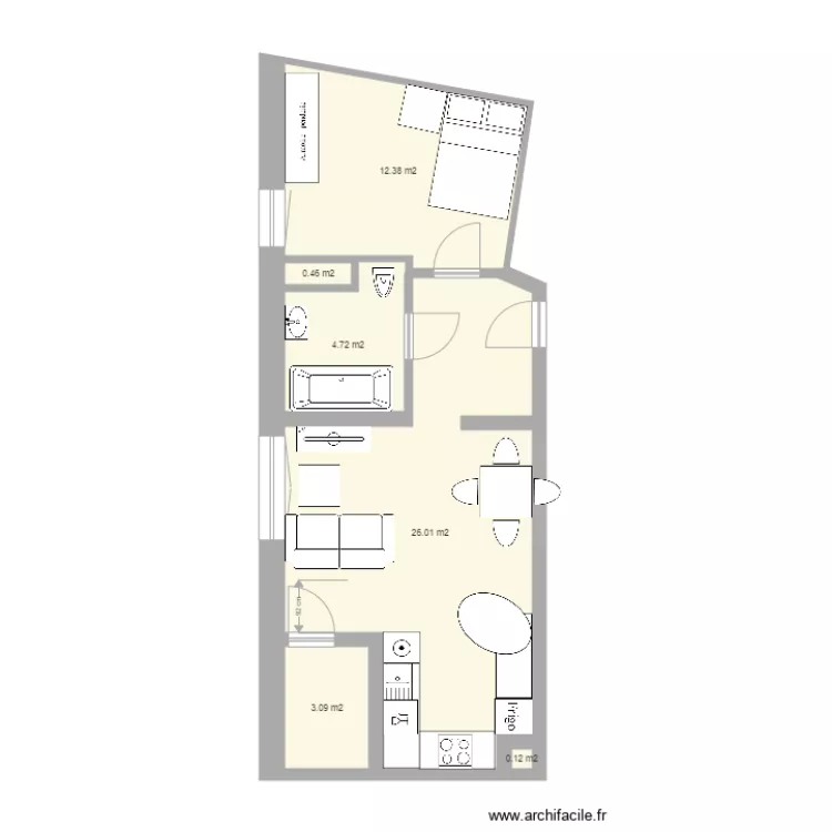 Appt betty. Plan de Appt betty. Plan de