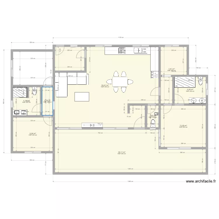 Maison principale. Plan de Maison principale. Plan de