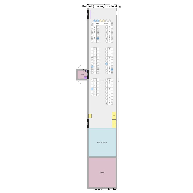 Plan Mariage. Plan de 0 pièce et 0 m2
