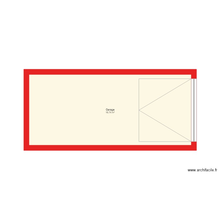 BI 1871 garage non côté. Plan de 0 pièce et 0 m2