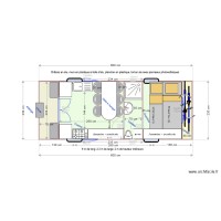 Roulotte 600 cm
