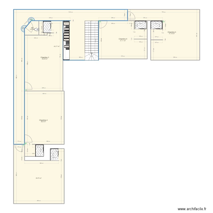 NB Réno - Etage. Plan de 0 pièce et 0 m2