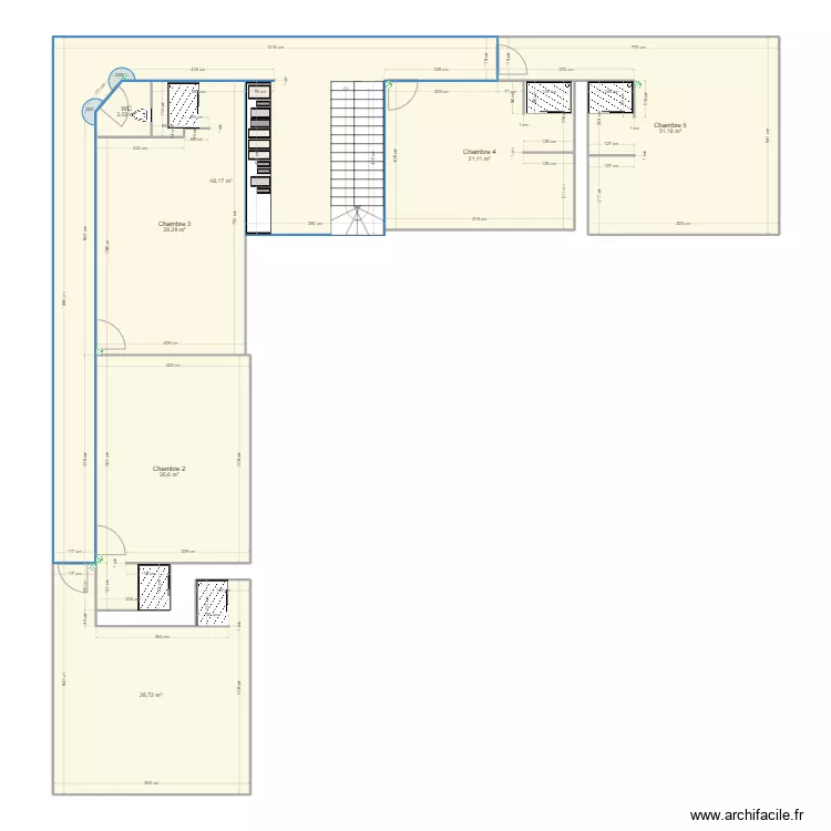 NB Réno - Etage. Plan de NB Réno - Etage. Plan de