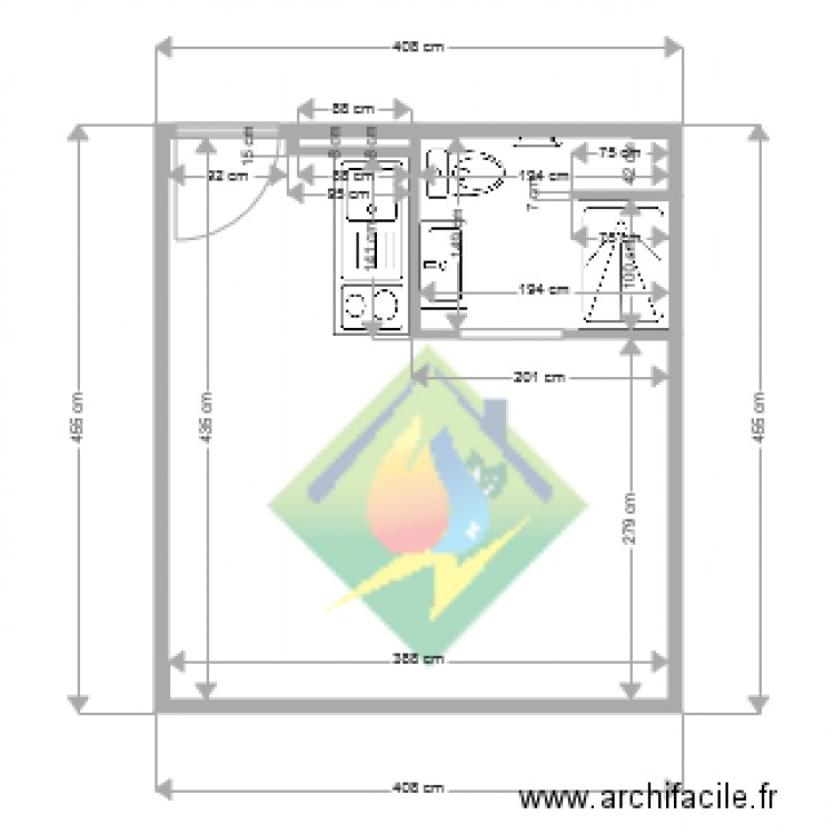 20180329 CLOUET PROJET FUTUR. Plan de 0 pièce et 0 m2