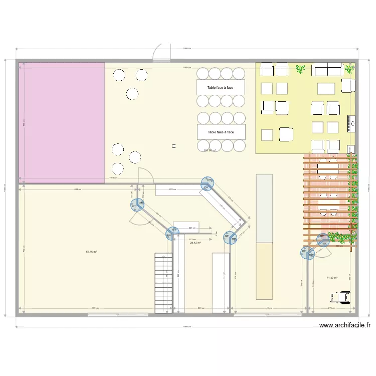 Papas Gourmands. Plan de 
