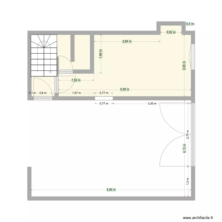port de piles RDC. Plan de 