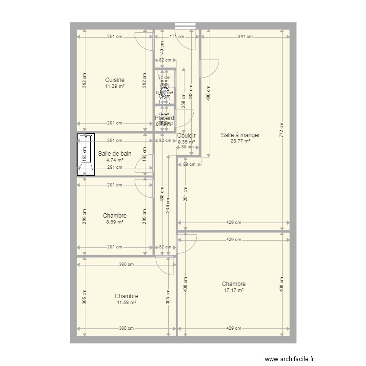 CUBIZOLLE. Plan de 0 pièce et 0 m2