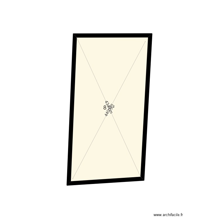 darchen rdc. Plan de 0 pièce et 0 m2