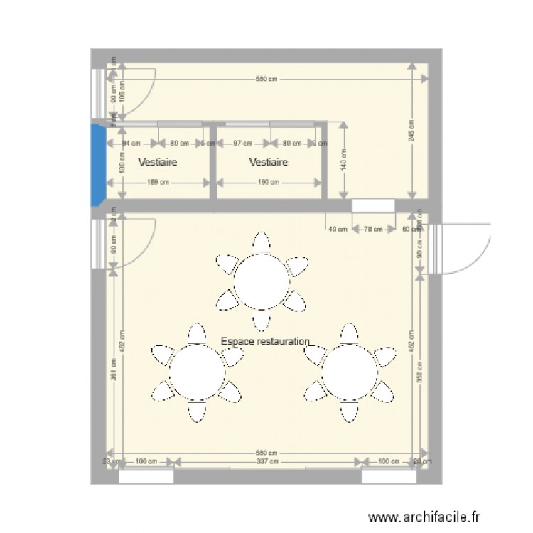 IME Vallet Salle Restauration. Plan de 0 pièce et 0 m2