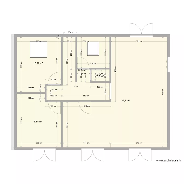 maison robert 2. Plan de 