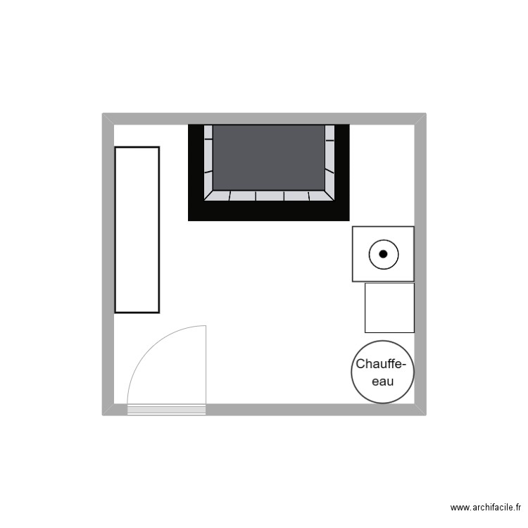 Buanderie Michel. Plan de 0 pièce et 0 m2
