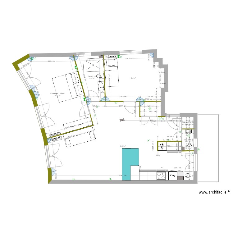 Chauvet Nice prop 3. Plan de 0 pièce et 0 m2