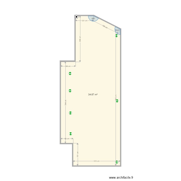 terrasse bourdier. Plan de 0 pièce et 0 m2