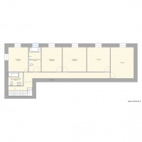 Plan étage Maison cote billiard