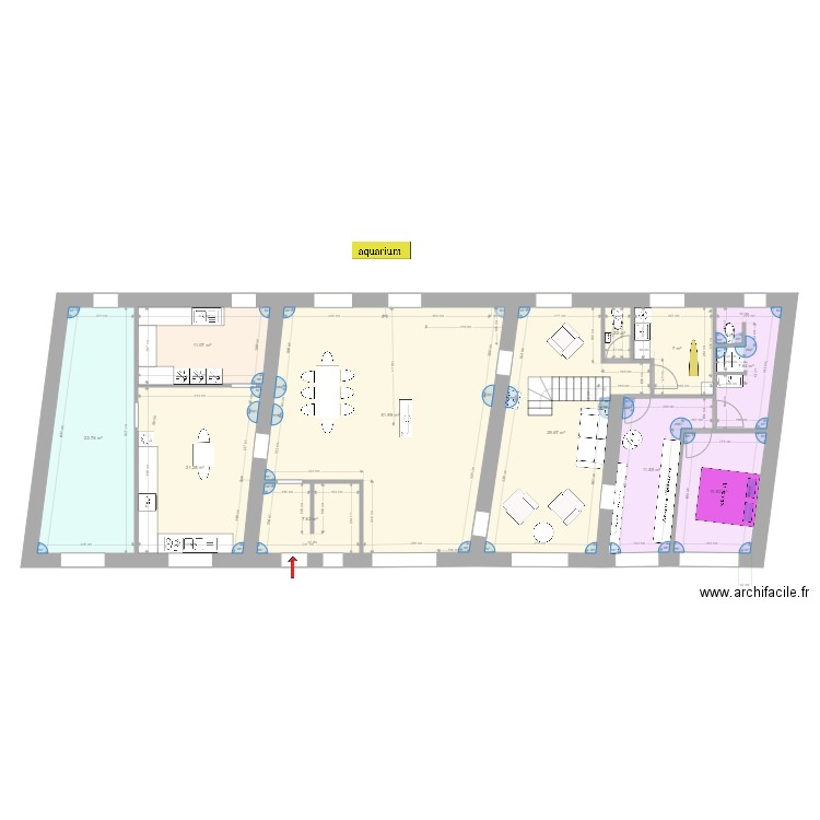 C ça continue. Plan de 0 pièce et 0 m2