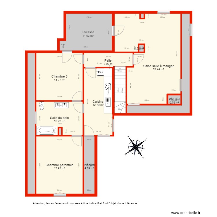 BI 5021 étage côté. Plan de 0 pièce et 0 m2