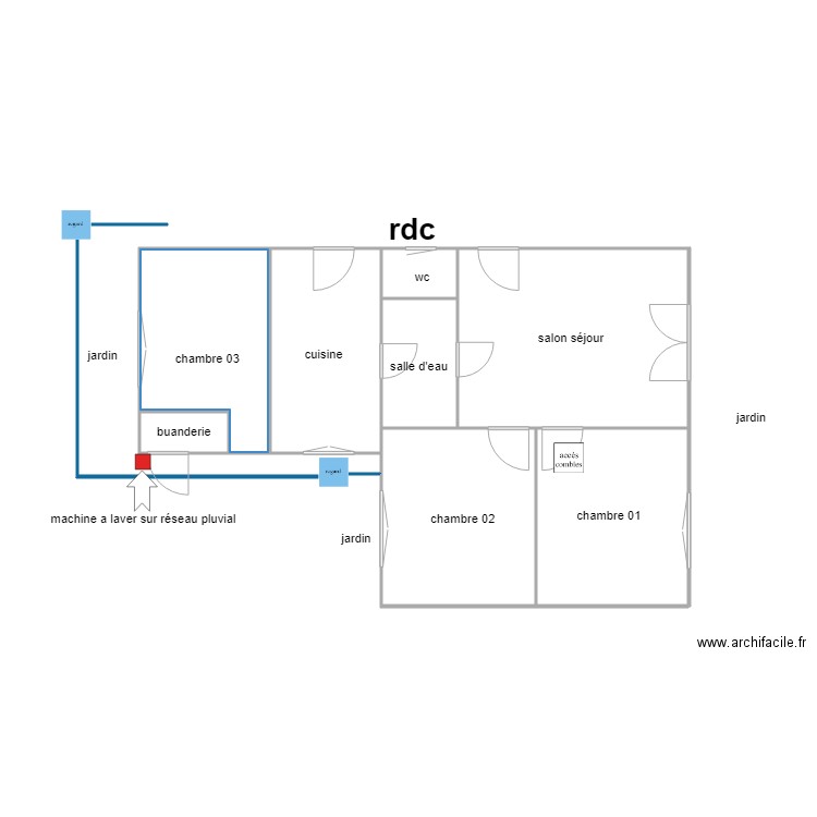 rosnarhoass. Plan de 0 pièce et 0 m2