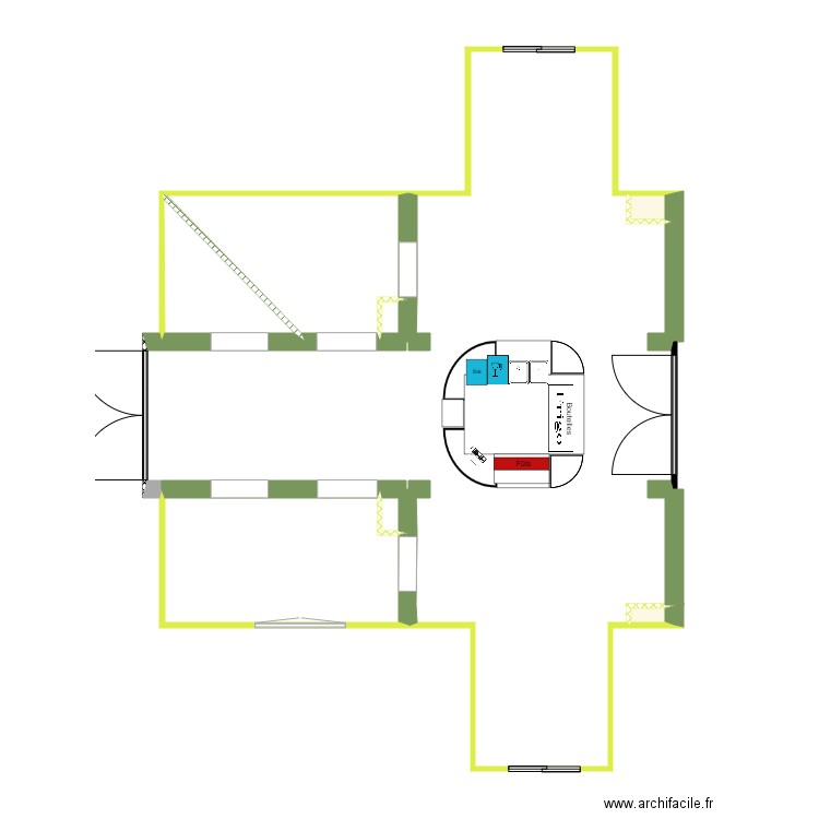 Bar rooftop v7. Plan de 0 pièce et 0 m2