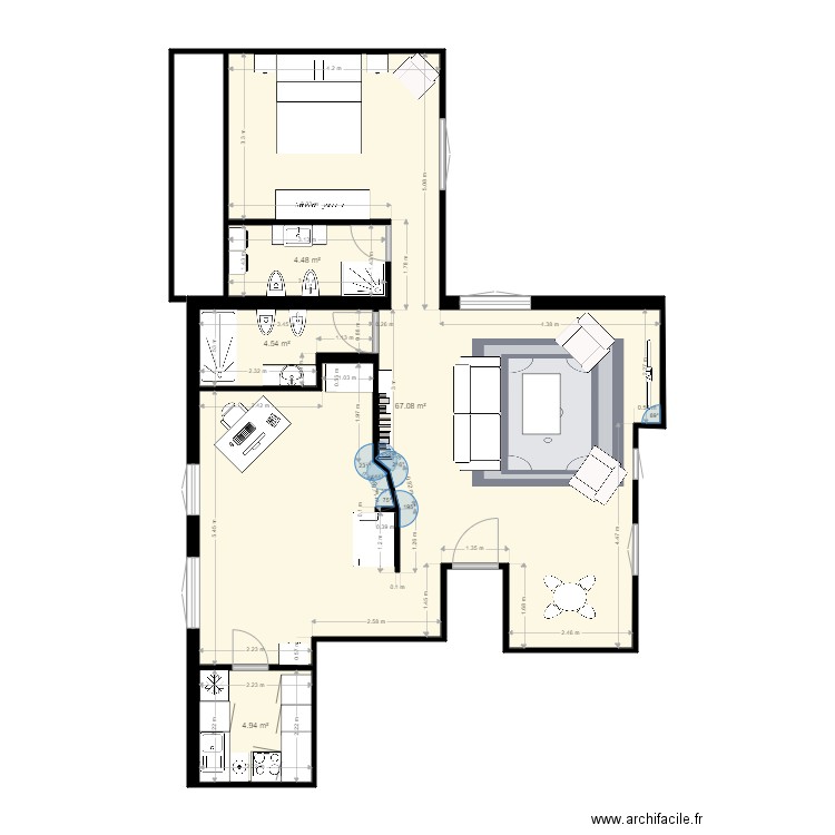 progetto 4. Plan de 0 pièce et 0 m2