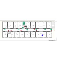 Plan évacuation rocade Chambre 145