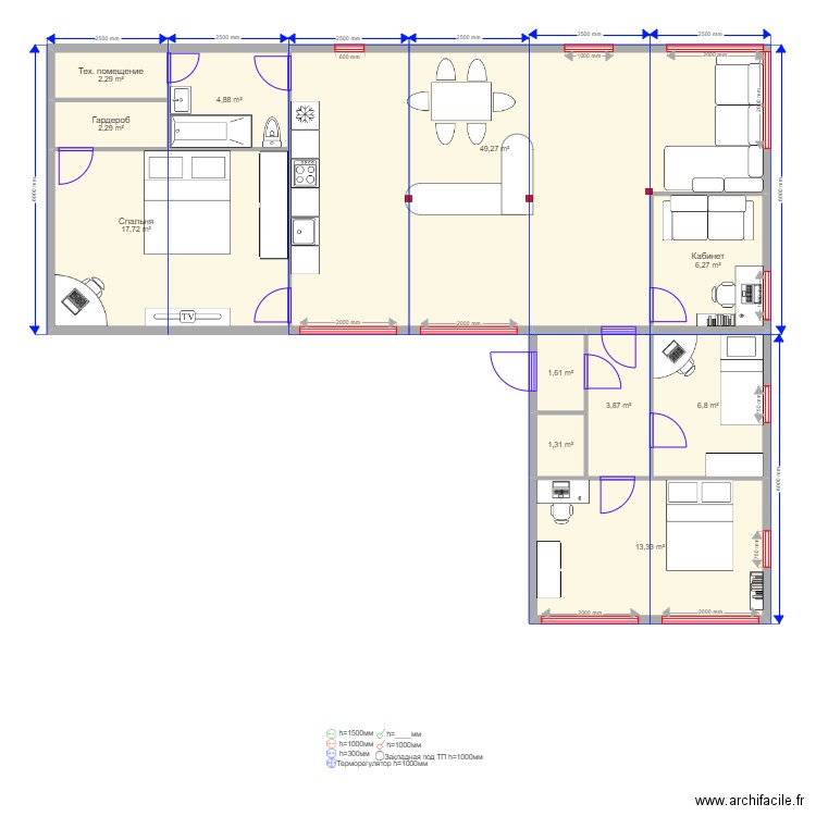 135  1. Plan de 0 pièce et 0 m2