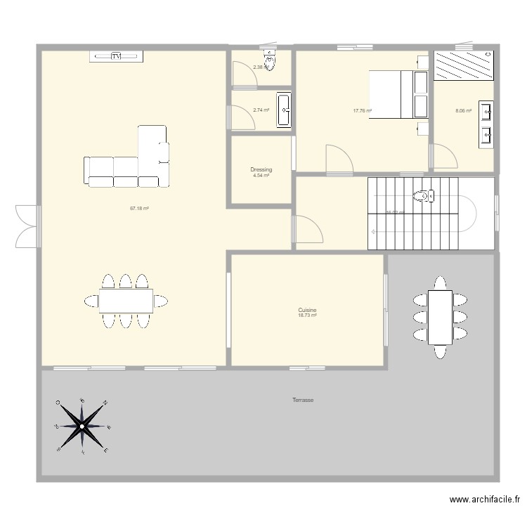 villa Ngaparou V11. Plan de 0 pièce et 0 m2