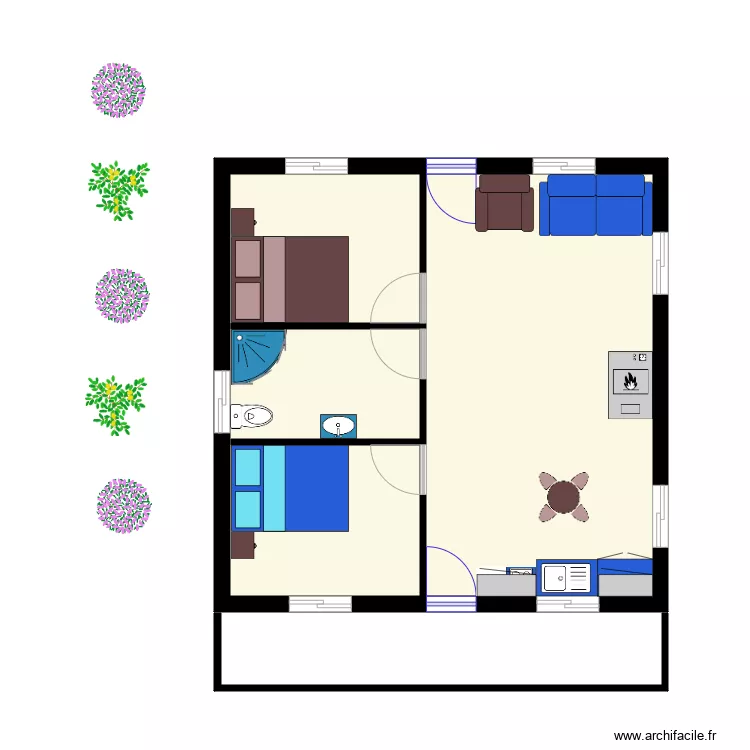 Mon chalet29. Plan de 