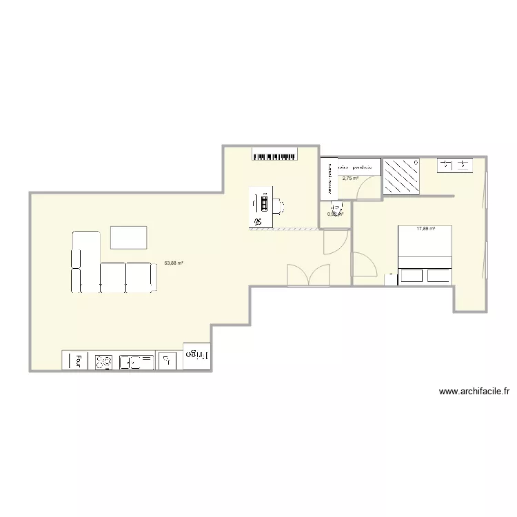 breteuil 3 pieces modif 2. Plan de 