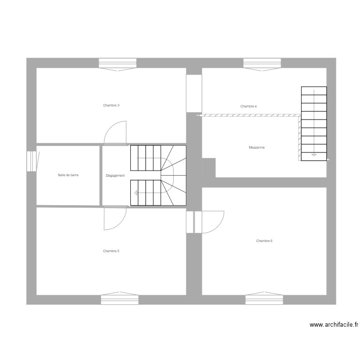 Francisque Jomard Niv 1. Plan de 0 pièce et 0 m2