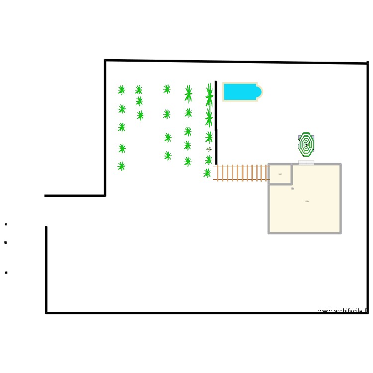 paysagiste. Plan de 0 pièce et 0 m2