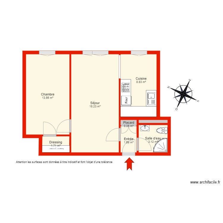 BI 6081 non côté. Plan de 0 pièce et 0 m2