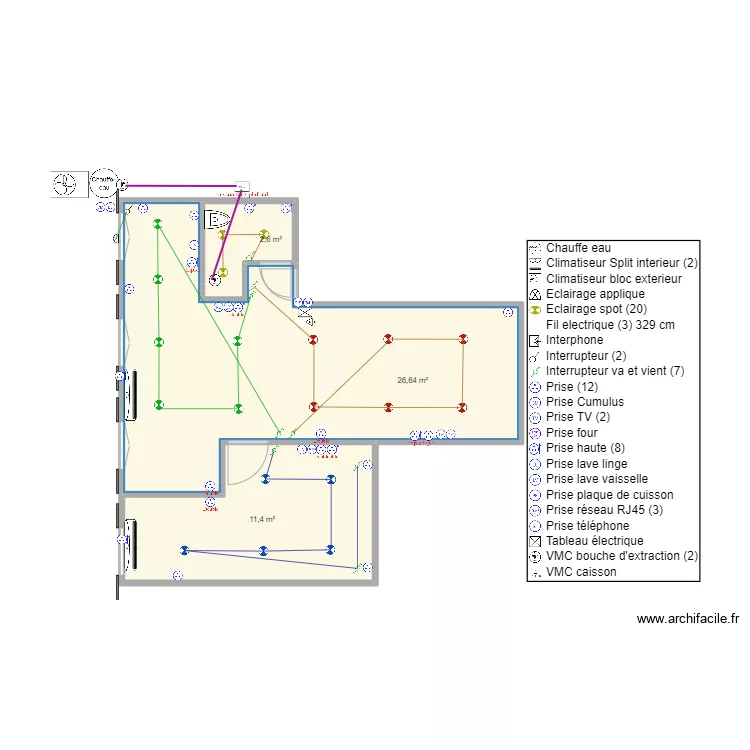 JULES MOULET GA CORPORATE Elec. Plan de 