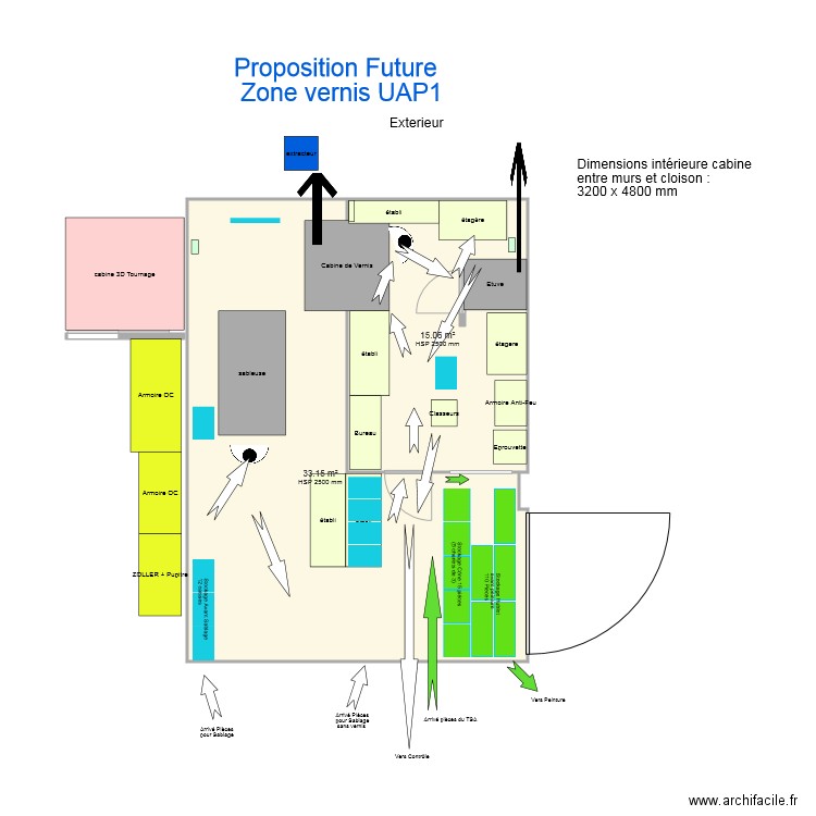 Zone Vernis UAP1 V2. Plan de 0 pièce et 0 m2