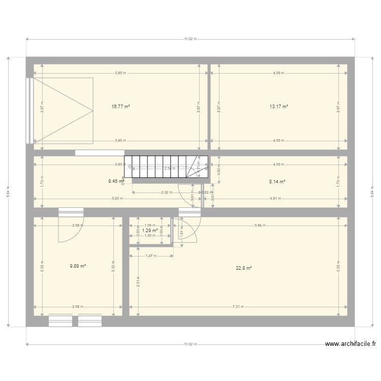 maison. Plan de 0 pièce et 0 m2