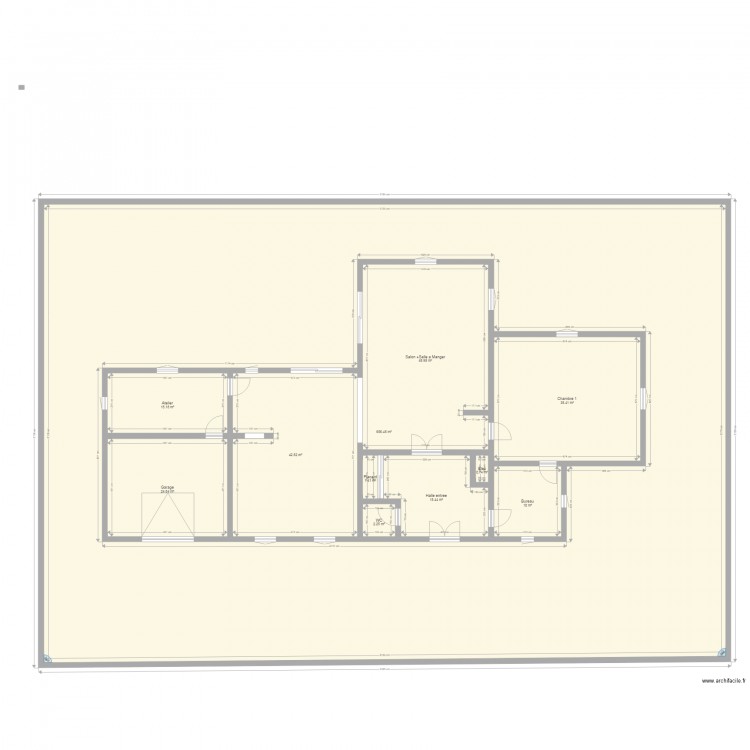 PLAN DE MAISON. Plan de 0 pièce et 0 m2