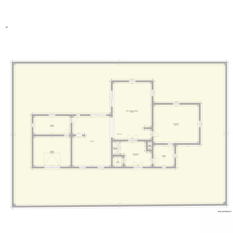 PLAN DE MAISON. Plan de PLAN DE MAISON. Plan de