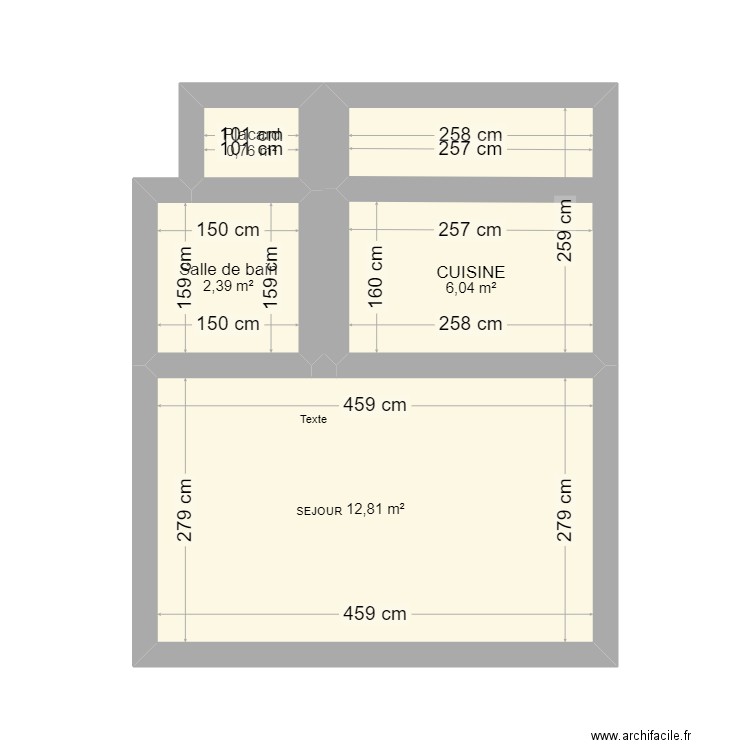 M.THEVENOT GAILLARD. Plan de 0 pièce et 0 m2