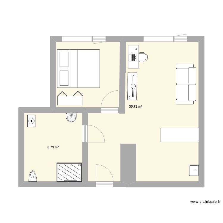 Olympe de Gouge. Plan de 0 pièce et 0 m2