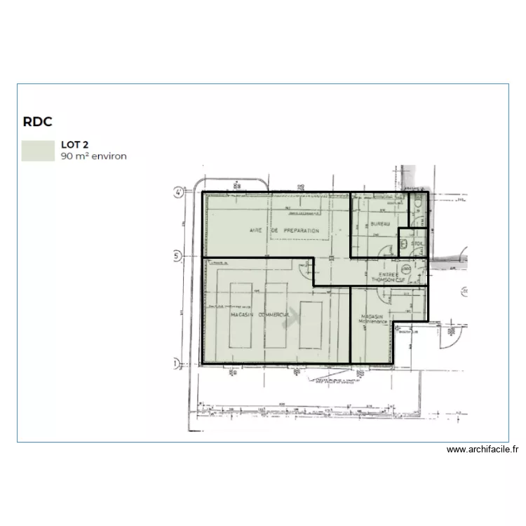 398-croquis 90 m² rdc. Plan de 398-croquis 90 m² rdc. Plan de