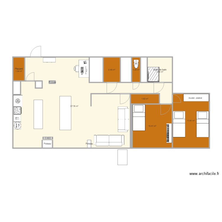 Plan Finlay 2. Plan de 0 pièce et 0 m2