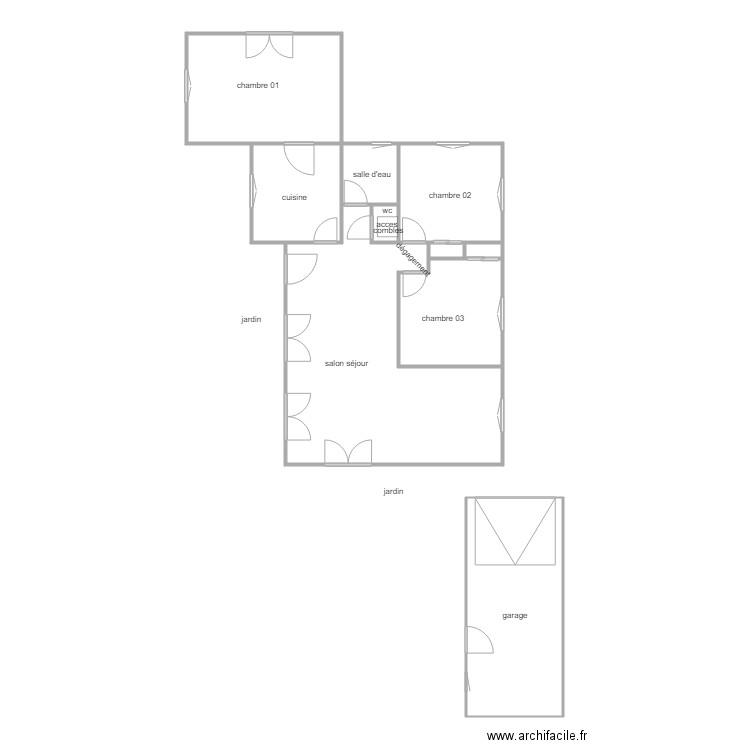 ruault. Plan de 0 pièce et 0 m2