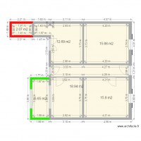 existant avec zones transform&eacute;es