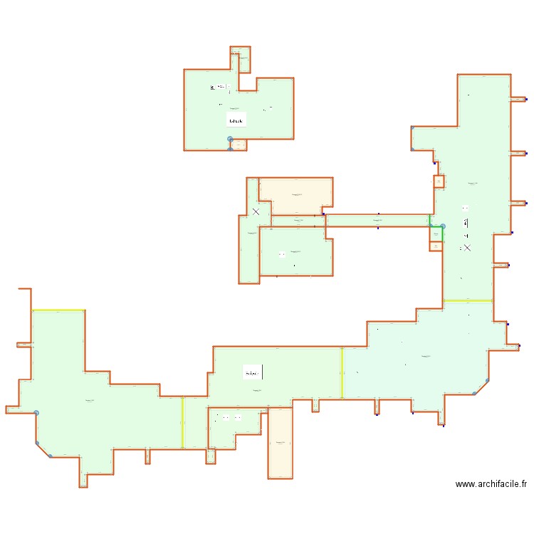 EHPAD. Plan de 0 pièce et 0 m2