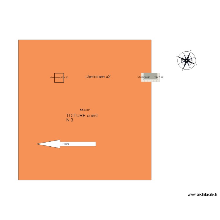 toiture salon GRELE. Plan de 0 pièce et 0 m2