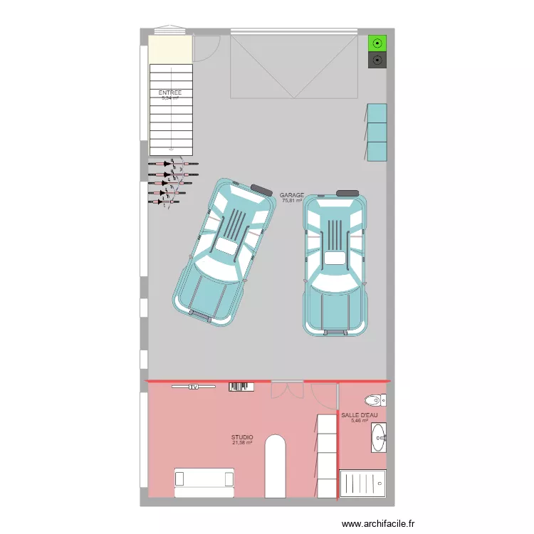 CARNOT GARAGE v4. Plan de 