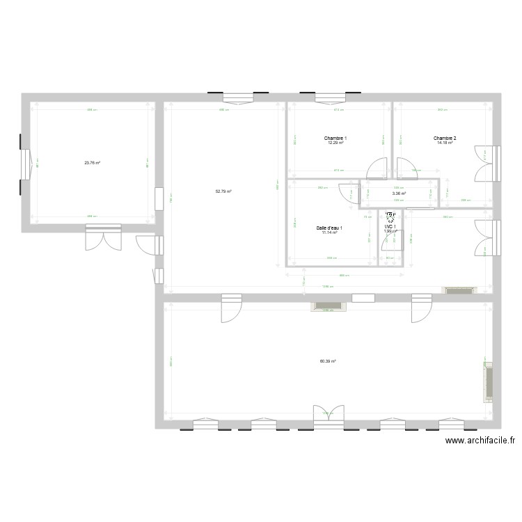 maison puycarpin 2. Plan de 0 pièce et 0 m2