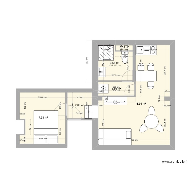 Appt 3. Plan de 0 pièce et 0 m2