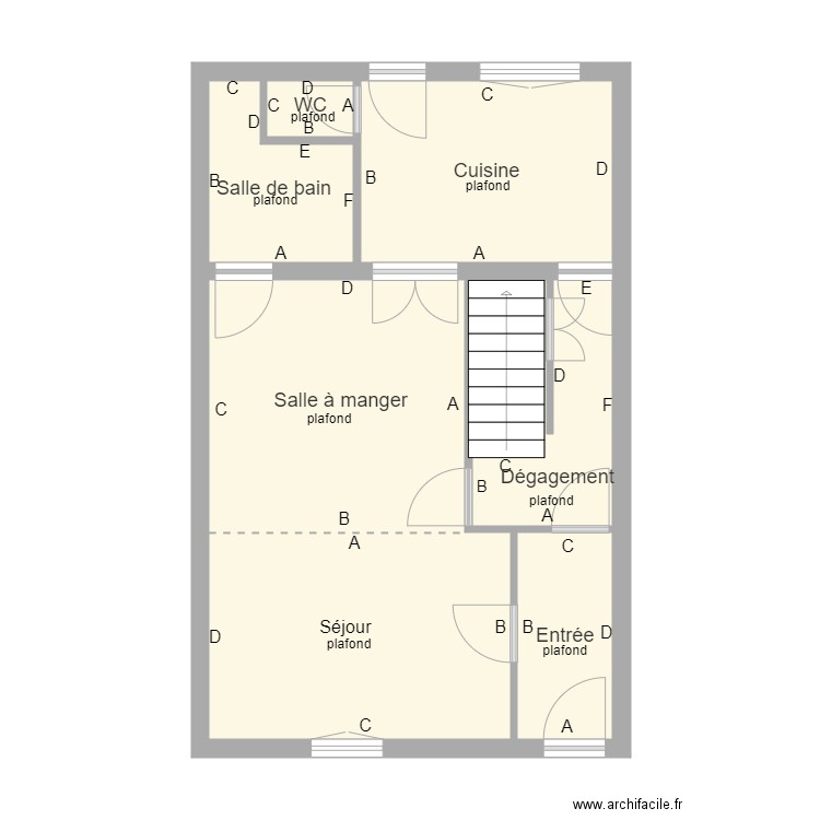 croquis BARA. Plan de 0 pièce et 0 m2