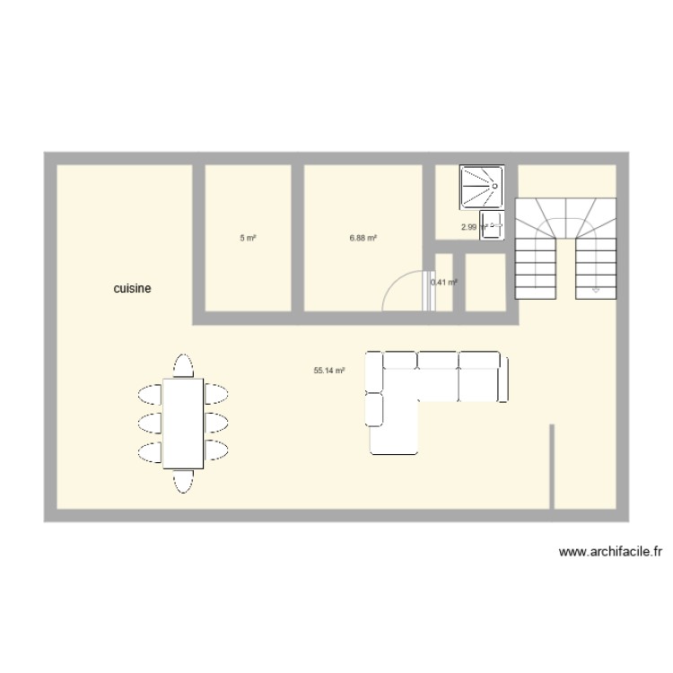 tweed. Plan de 0 pièce et 0 m2