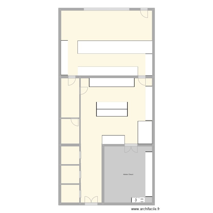 Boucherie. Plan de 0 pièce et 0 m2